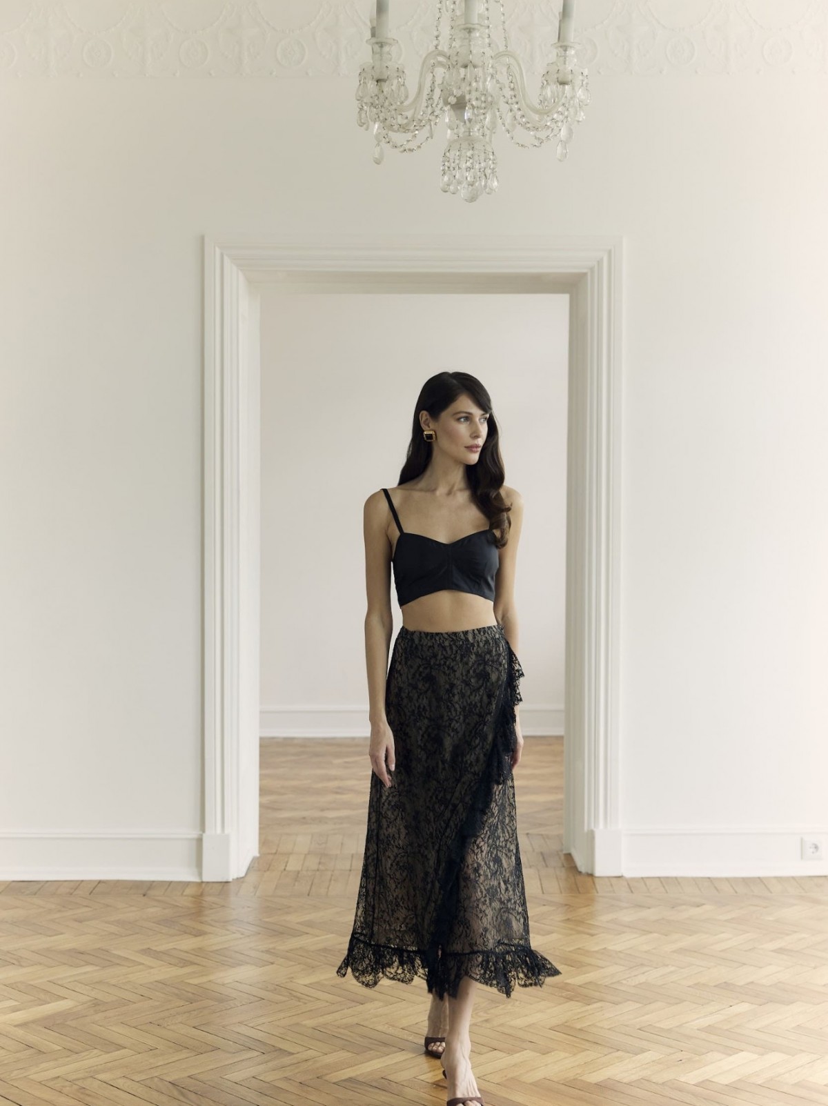 Юбка с запахом