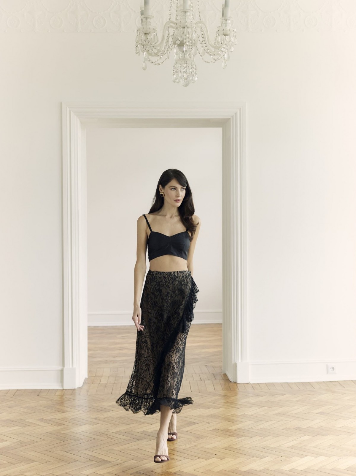 Юбка с запахом