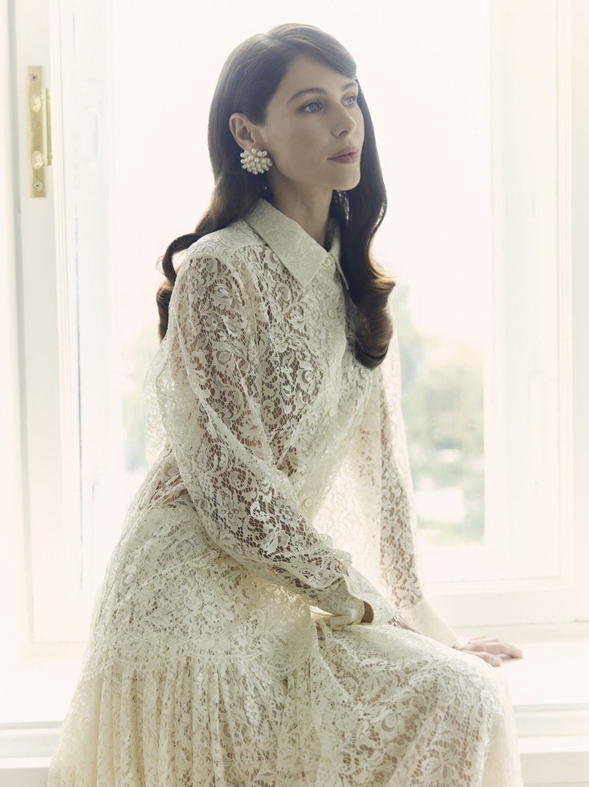 Рубашка и юбка из кружева Sophie Hallette