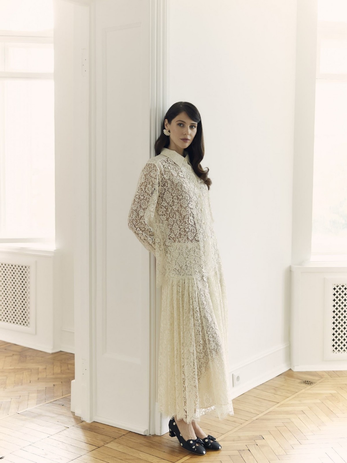 Рубашка и юбка из кружева Sophie Hallette